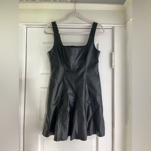 A-Line Forever21 Pleather Dress